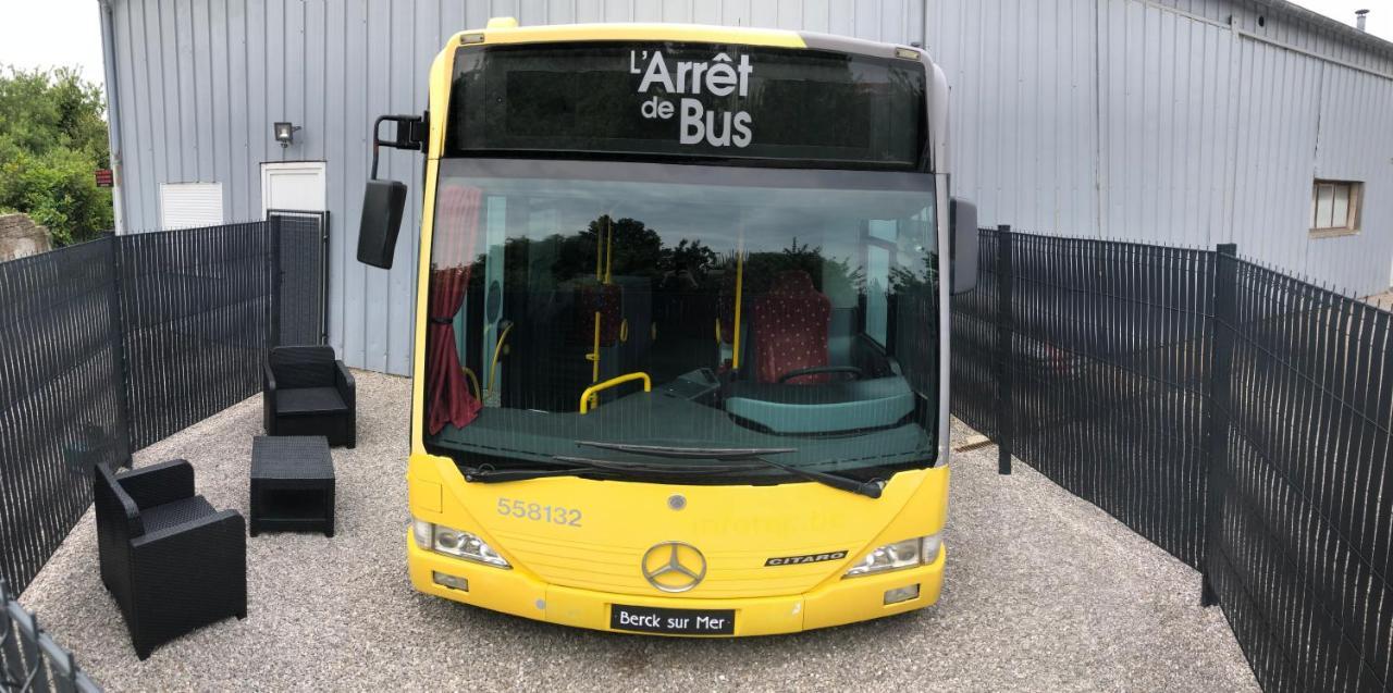 הוילה Berck L Arret De Bus Insolite & Spa מראה חיצוני תמונה